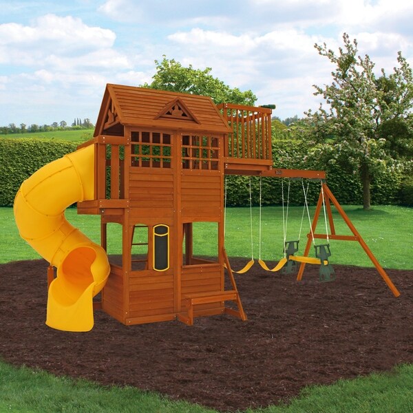abbeydale clubhouse wooden playset