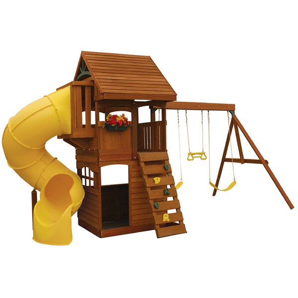 kidkraft grandview deluxe wooden playset