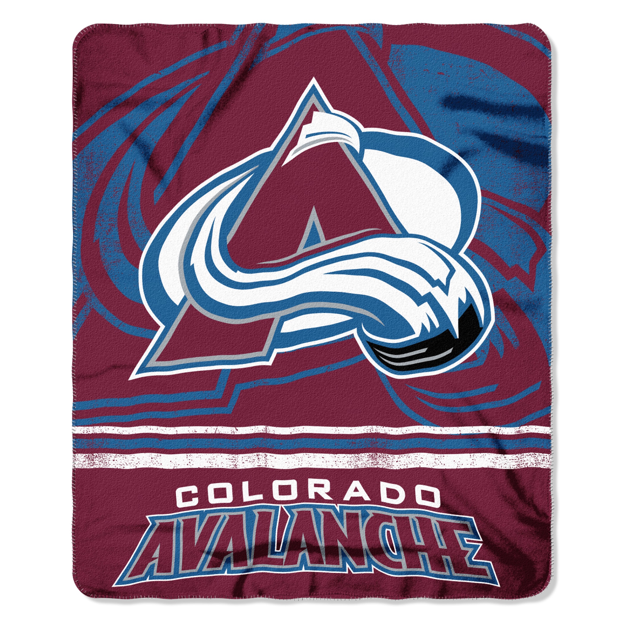NHL Fleece Fabric  Colorado Avalanche Fleece Blanket Fabric