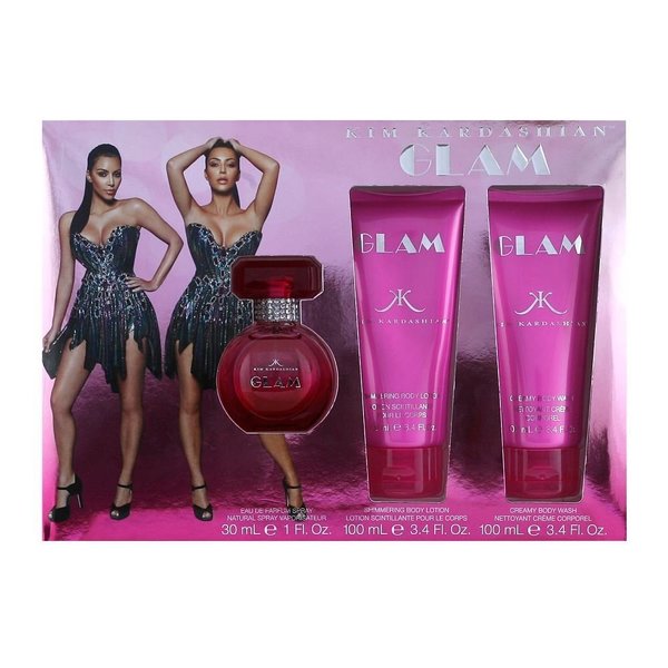 kim kardashian glam perfume set