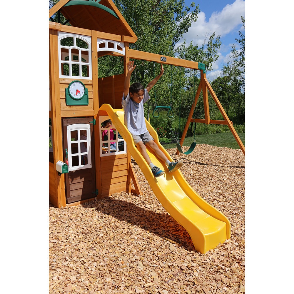 lewiston retreat wooden playset