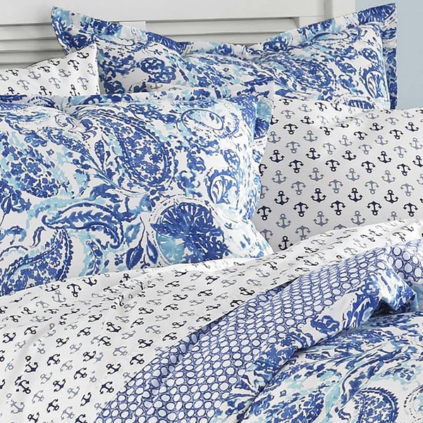 cobalt duvet cover