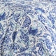 preview thumbnail 3 of 4, Poppy & Fritz Brooke Cobalt and White Paisley Cotton Duvet Cover Set