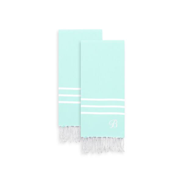 Monogrammed Turkish Hand Towels, Pestemal, Kitchen, Bath & Laundry