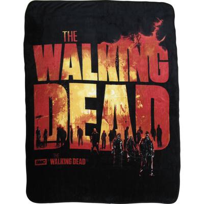 'The Walking Dead' Burning Logo Throw