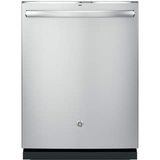 GE  Black Plastic/ Stainless Steel Fully Integrated Dishwasher (Stainless Steel Finish)
