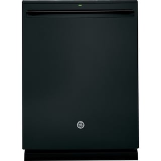 GE  Black Plastic/ Stainless Steel Fully Integrated Dishwasher (Black Finish)