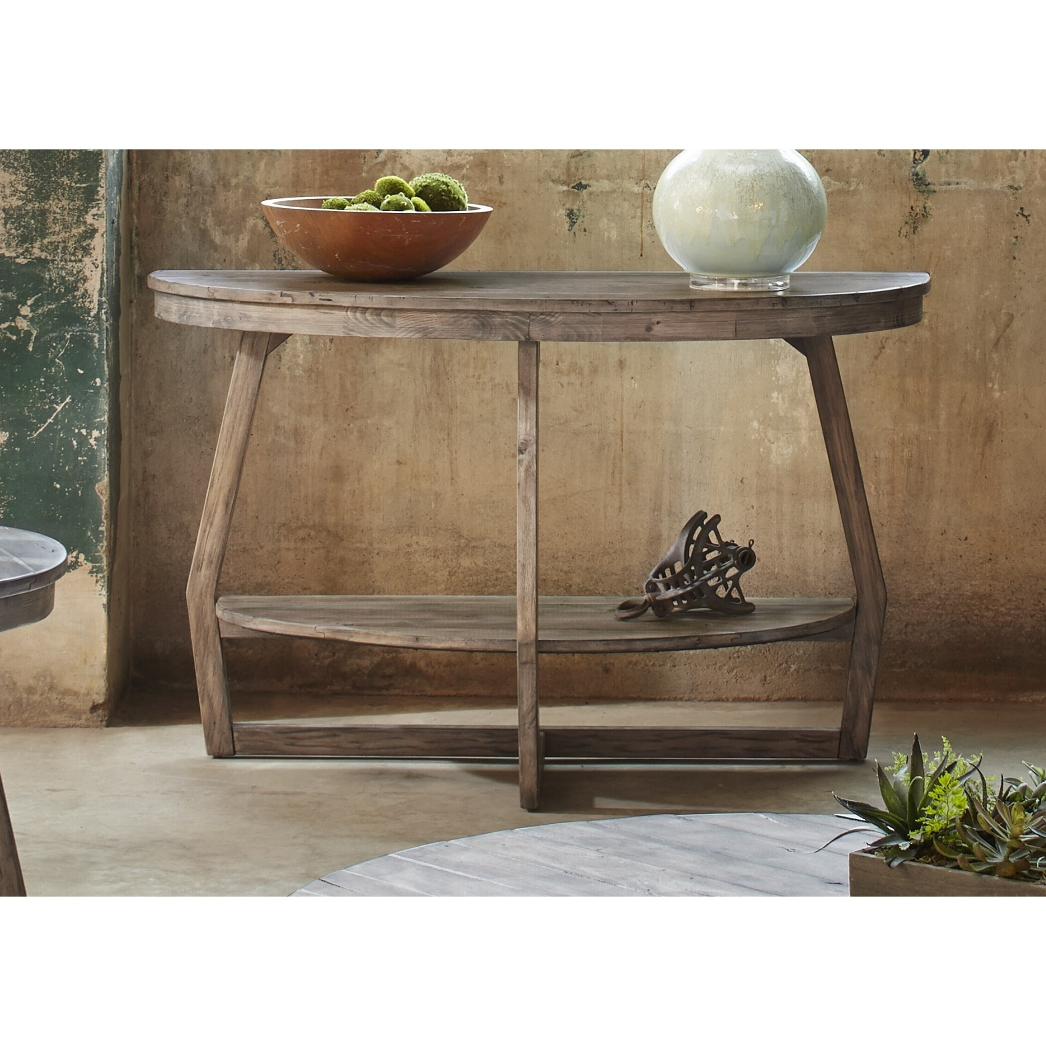 Shop Hayden Way Grey Wash Sofa Table Free Shipping On Orders Over 45