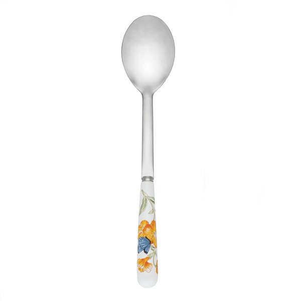 Shop Lenox Butterfly Meadow Salad Serving Spoon Free Shipping On