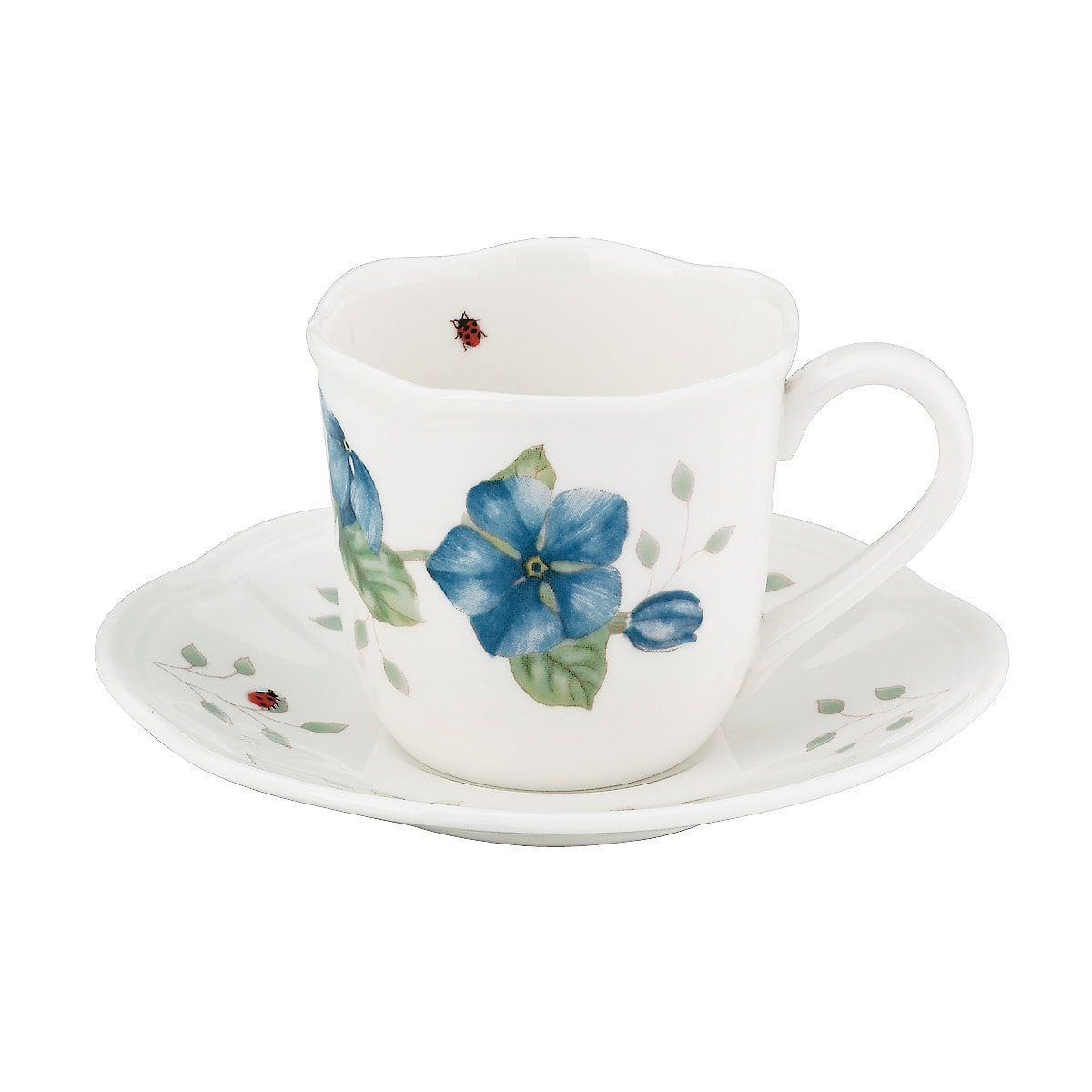 Butterfly Meadow Espresso Cup & Saucer Multi