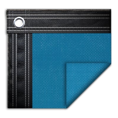 Pool Mate Econo-Mesh Blue Polyethylene Winter Cover for In-ground Swimming Pools