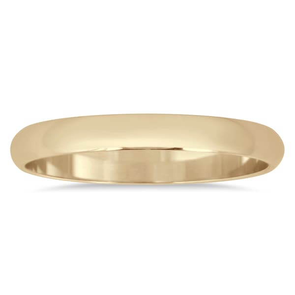 Marquee Jewels 10k Yellow Gold 2-millimeter Domed Comfort Fit Wedding Band. Opens flyout.