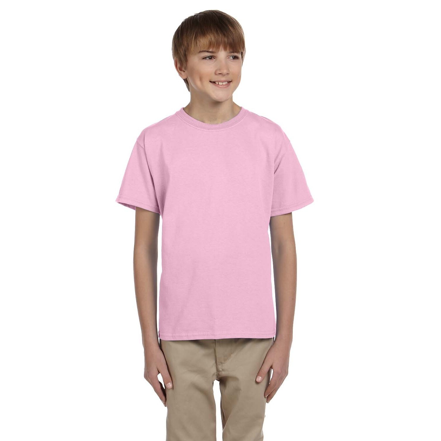 light pink boys shirt