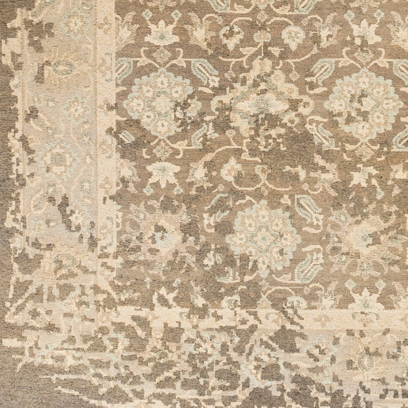 Hand Knotted Pan Wool/Cotton Area Rug - 6' x 9'
