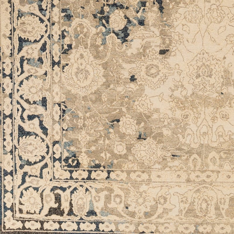 Hand Knotted Parliament Wool/Cotton Area Rug - 2' x 3'
