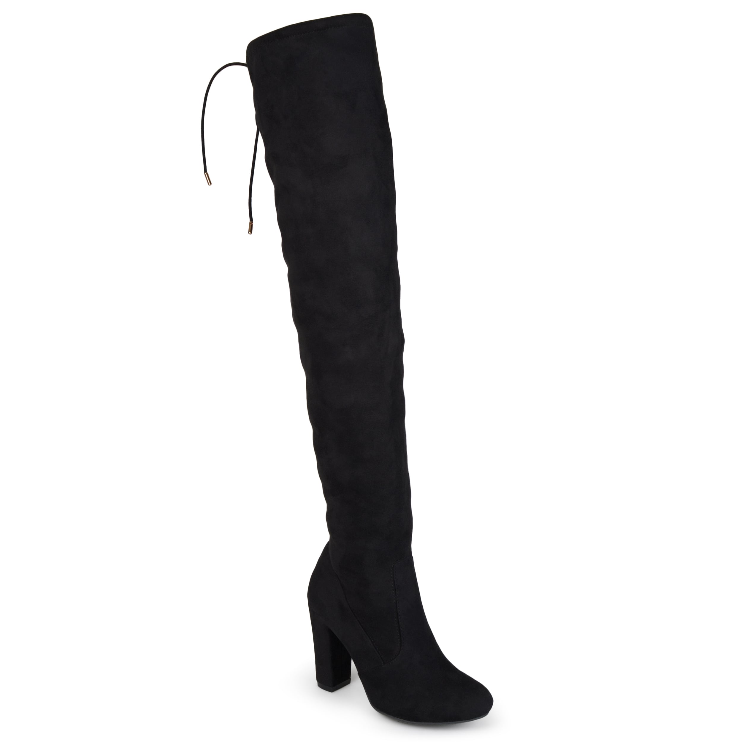 womens black knee boots
