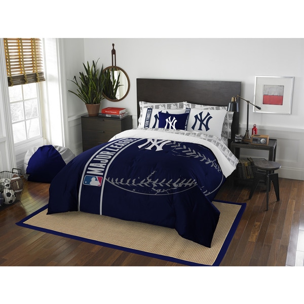 shop the northwest company mlb new york yankees full 7-piece bed in