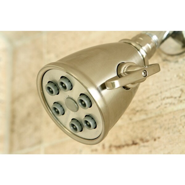 Shop Brushed Nickel 3inch Adjustable Shower Head Free Shipping Today
