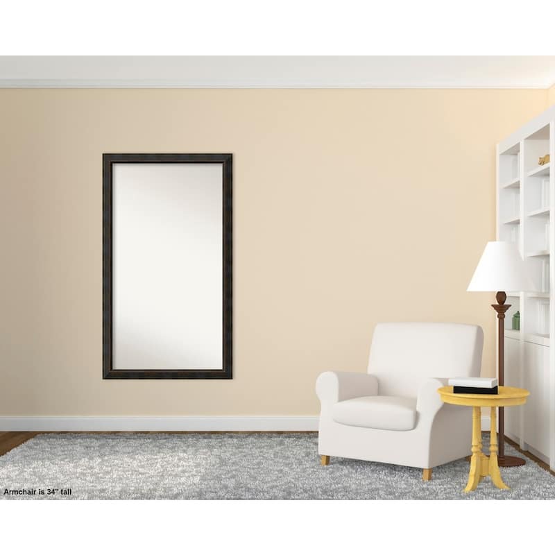 Oversized Wall Mirror Choose Your Custom Size - Signore Bronze Frame