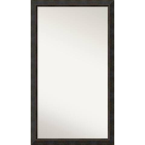 Wall Mirror Choose Your Custom Size - Oversize, Signore Bronze Wood