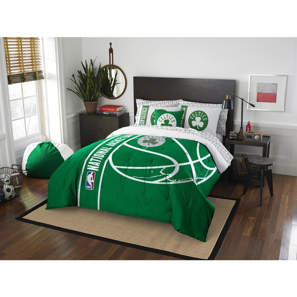 Shop The Northwest Company NBA Boston Celtics Full 7piece Bed in a Bag with Sheet Set Free