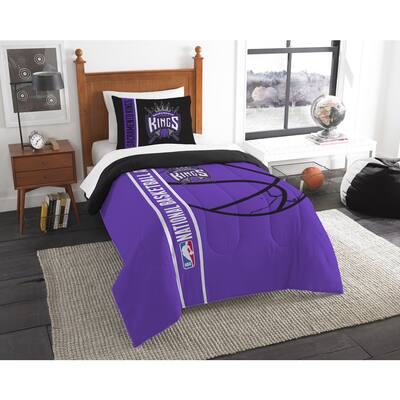 The Northwest Company NBA 862 Sac Kings Twin Printed Comforter Set