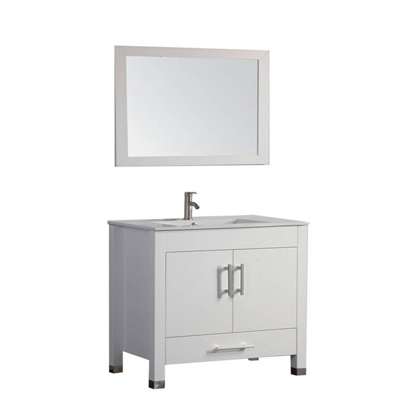 MTD Vanities Monaco 36-inch Single Sink Bathroom Vanity Set