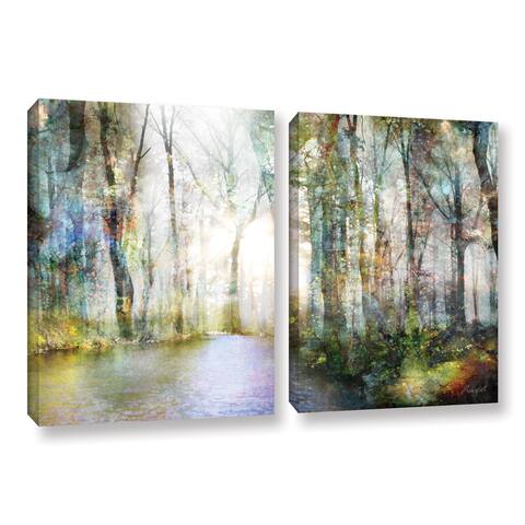 Roozbeh Bahramali's 'Hope' 2-piece Gallery Wrapped Canvas Set