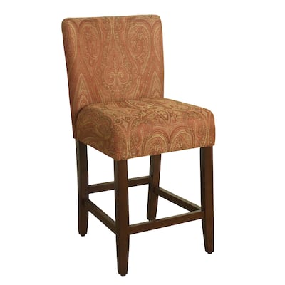HomePop 24-inch Counter Height Upholstered stool - 24 inches