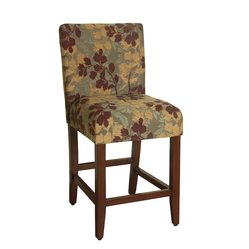 HomePop 24-inch Counter Height Upholstered stool - 24 inches - 24 inches