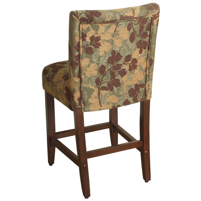 HomePop 24-inch Counter Height Upholstered stool - 24 inches - 24 inches