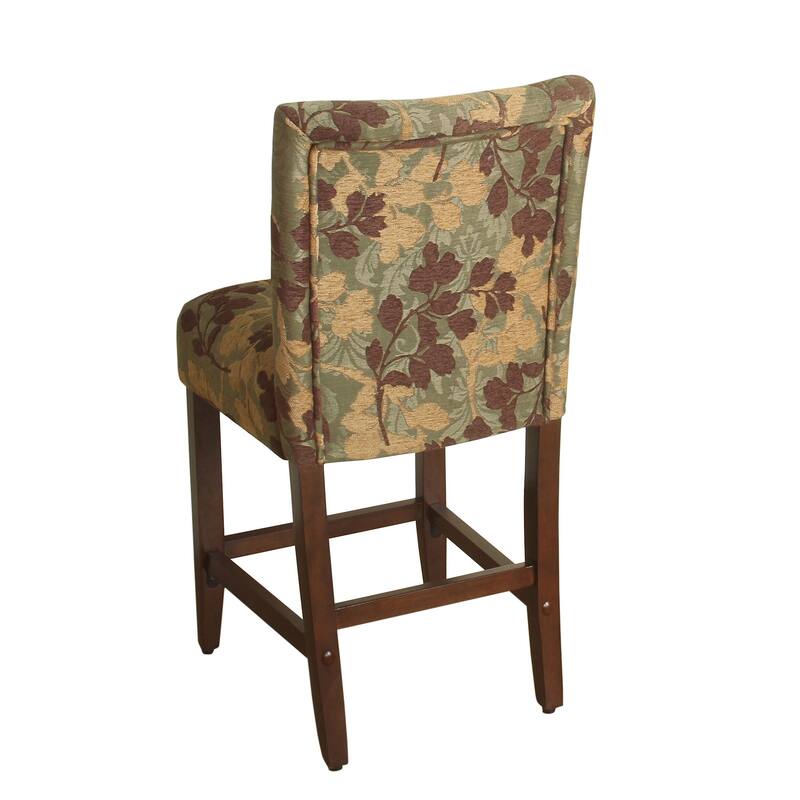 HomePop 24-inch Counter Height Upholstered stool - 24 inches - 24 inches