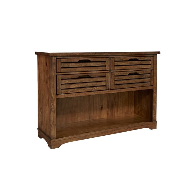 Shop Arlington House Cobblestone Brown Server On Sale Free Shipping