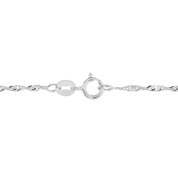 14k 1.4mm Solid Polished Cable Chain Length 10 Width 1.4