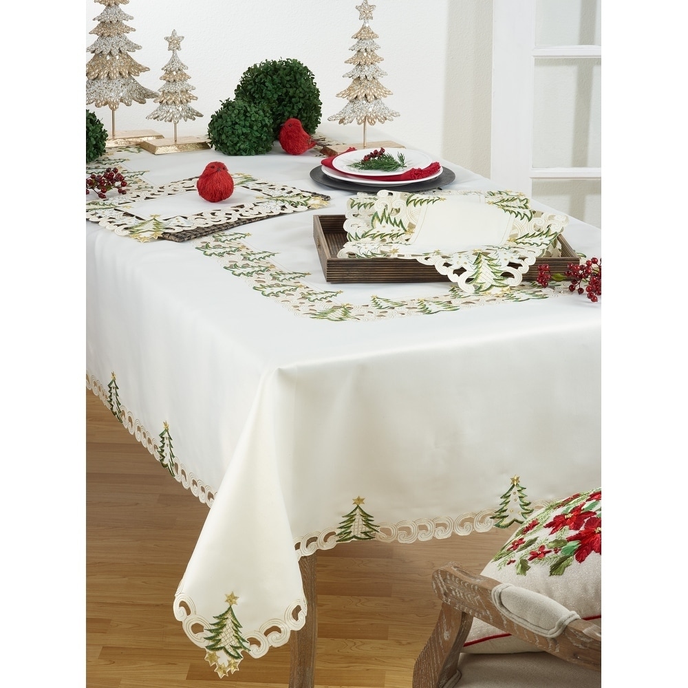 Christmas Trees Holiday Table Runner