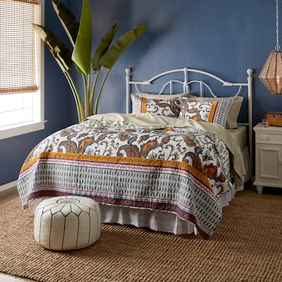 Greenland Home Fashions Orleans 3-piece Quilt Set