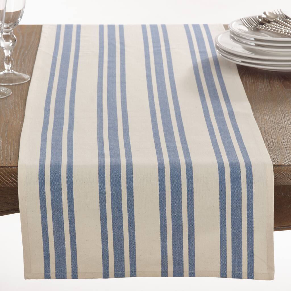 Dauphine Collection Striped Design Table Runner