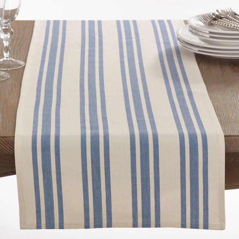 Dauphine Collection Striped Design Table Runner