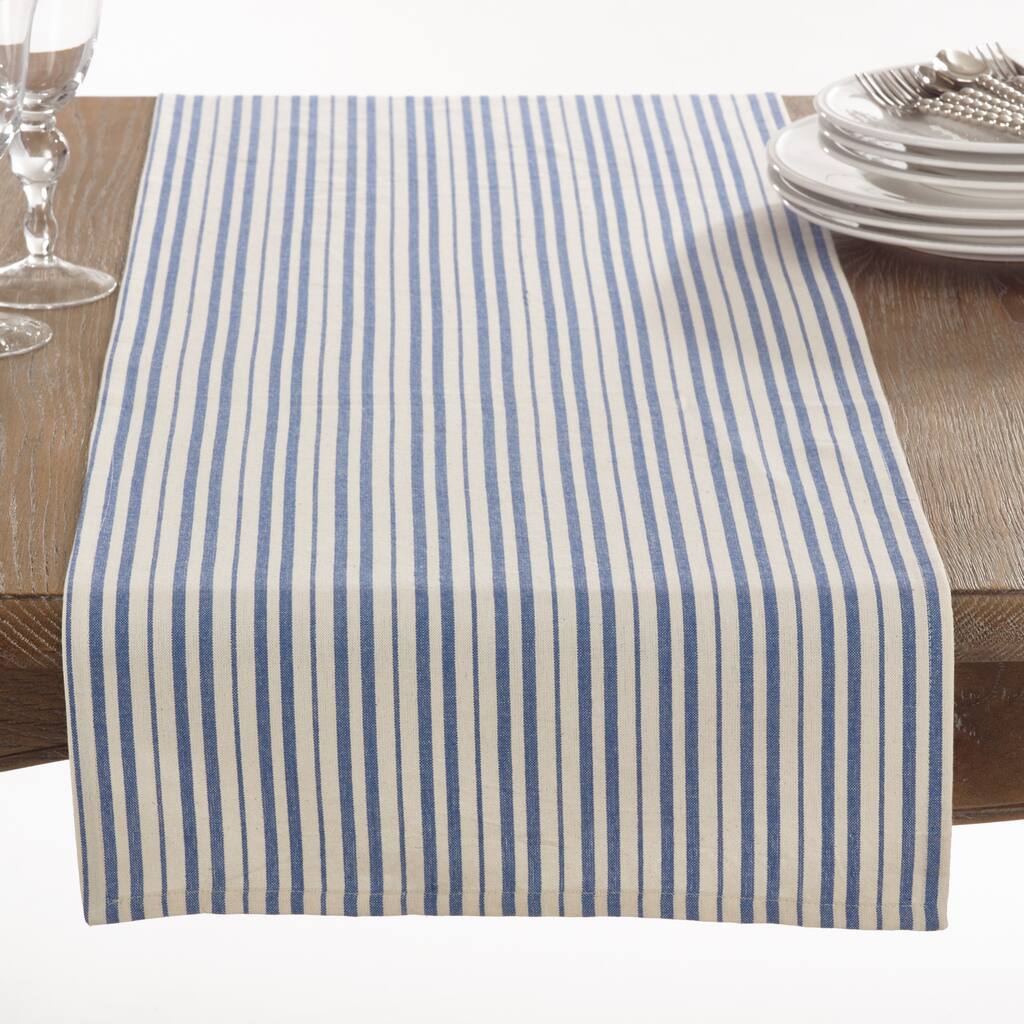 Dauphine Collection Striped Design Table Runner