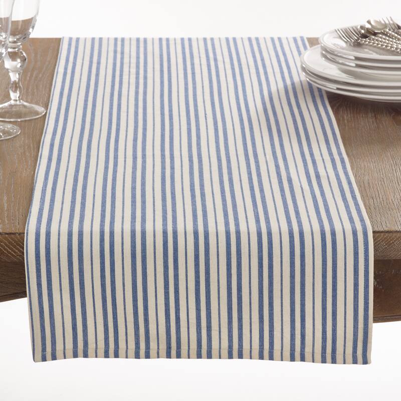 Dauphine Collection Striped Design Table Runner