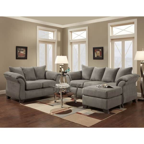Sofa Trendz Cailyn 2 Piece Chaise Set Free Shipping Sofa Trendz Cailyn 2 Piece Chaise