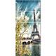 Vegetation Near Eiffel Tower - Landscape Photo Canvas Art Print - Blue ...