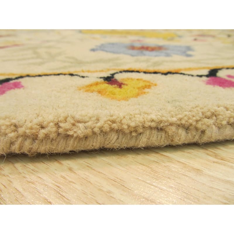 Home Décor Ivory Transitional Floral Paisley Area Rug | Elegant & Stylish Rug for Enhancing Your Living Room, Bedroom,