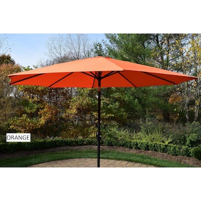 Metal Framed 9-foot Umbrella with Crank and Tilt system