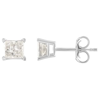 Top Product Reviews For 10k Diamond Stud Earring White Gold 1