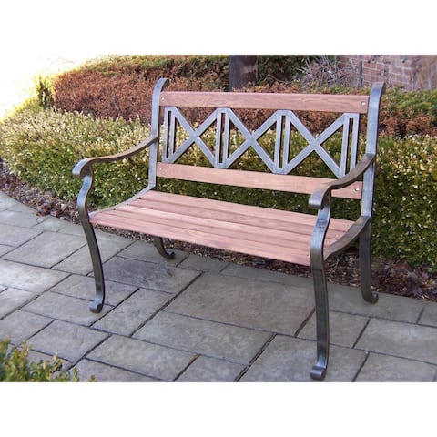 Oakland Living Corporation Triple Cross Bench