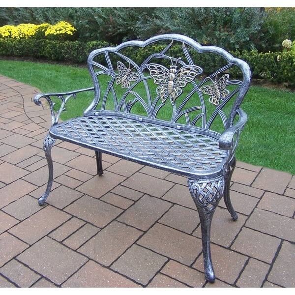 Shop Majestic Monarch Cast Aluminum And Wrought Iron Loveseat