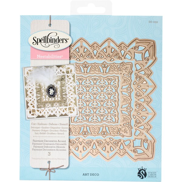 Spellbinders Nestabilities Decorative Elements Dies Fairmont Accent ...