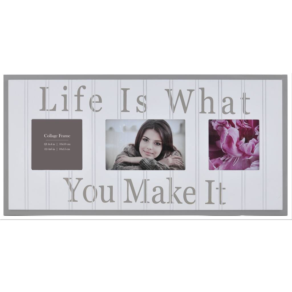 Burnes of Boston 'Life is What You Make It' Collage Frame