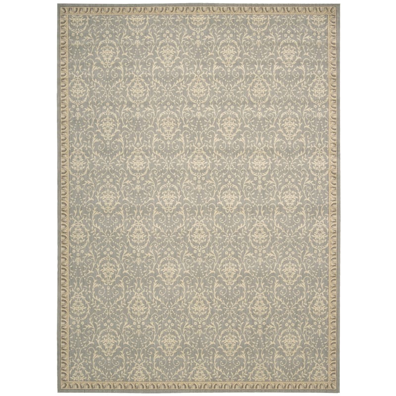 Nourison Riviera RI02 Area Rug - 7'9" x 9'9" - Blue - Rectangle